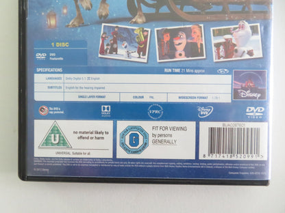 Olaf's Frozen Adventure (DVD) Disney Josh Gad Idina Menzel 2017 Region 2 Movie posters