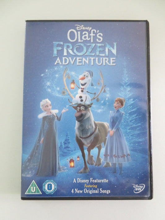 Olaf's Frozen Adventure (DVD) Disney Josh Gad Idina Menzel 2017 Region 2 Movie posters