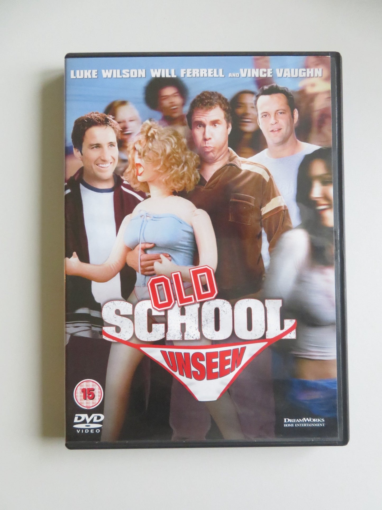 OLD SCHOOL - UNSEEN (DVD) LUKE WILSON WILL FERRELL VINCE VAUGHN 2003 REGION 2 Movie posters