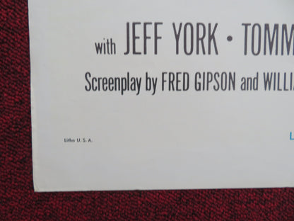 Old Yeller Folded US One Sheet Poster Disney Dorothy McGuire R1965 Movie posters