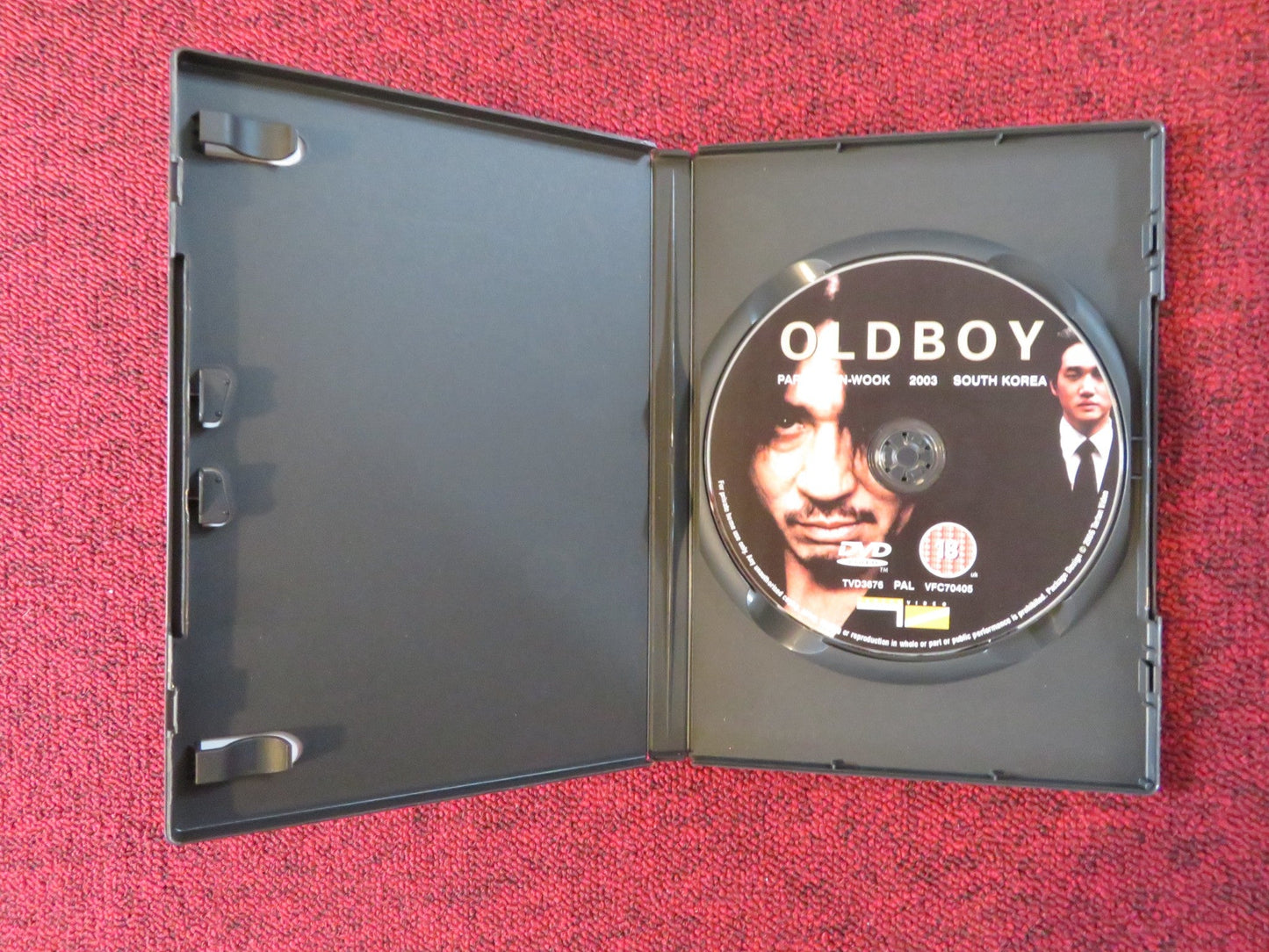 OLDBOY (DVD) CHOI MIN - SIK YOO JI - TAE 2003 REGION 0 Rendezvous Cinema Movie posters