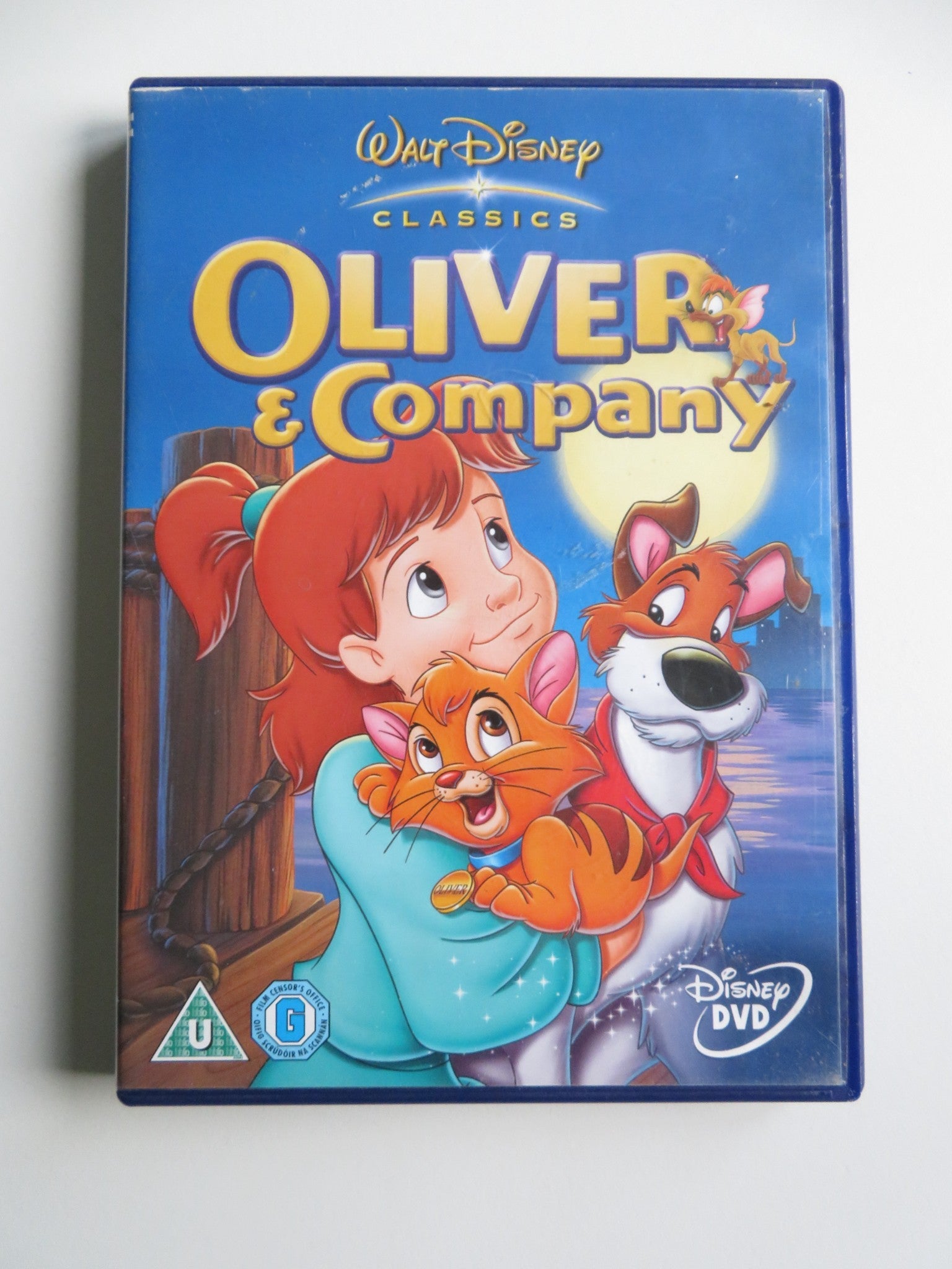 OLIVER & COMPANY (DVD) DISNEY JOEY LAWRENCE BILLY JOEL 1998 REGION 2 - Rendezvous Cinema