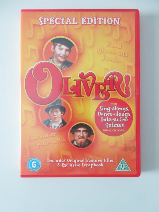 Oliver! - Special Edition (DVD) Mark Lester Ron Moody Oliver Reed 1968 Region 2 Movie posters