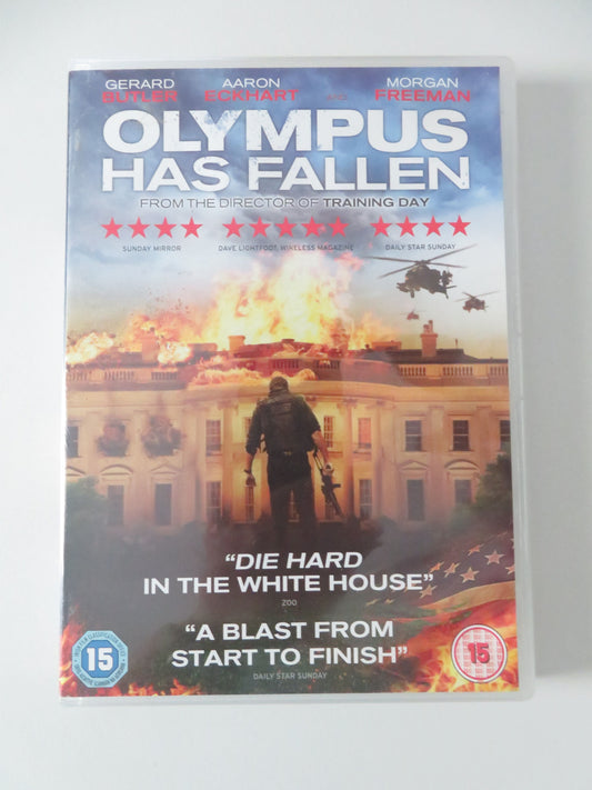 Olympus Has Fallen (DVD) Gerard Butler Aaron Eckhart M. Freeman 2013 Region 2 Movie posters