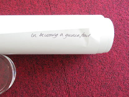 ON BECOMING A GUINEA FOWL UK QUAD ROLLED POSTER SUSAN CHARDY ROY CHISHA 2024 Rendezvous Cinema Movie posters