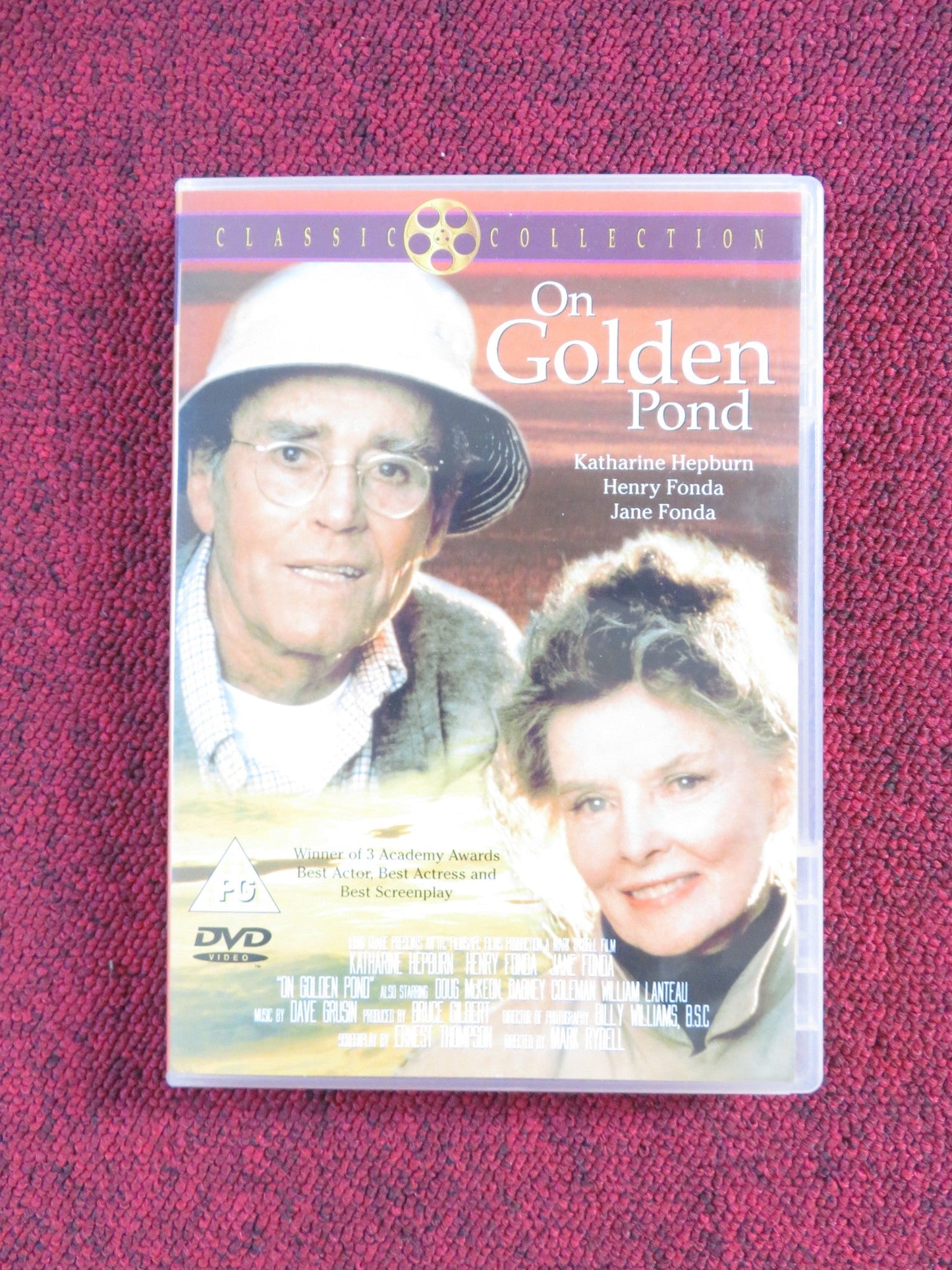 ON GOLDEN POND (DVD) KATHARINE HEPBURN HENRY FONDA 1981 REGION 2 Rendezvous Cinema Movie posters