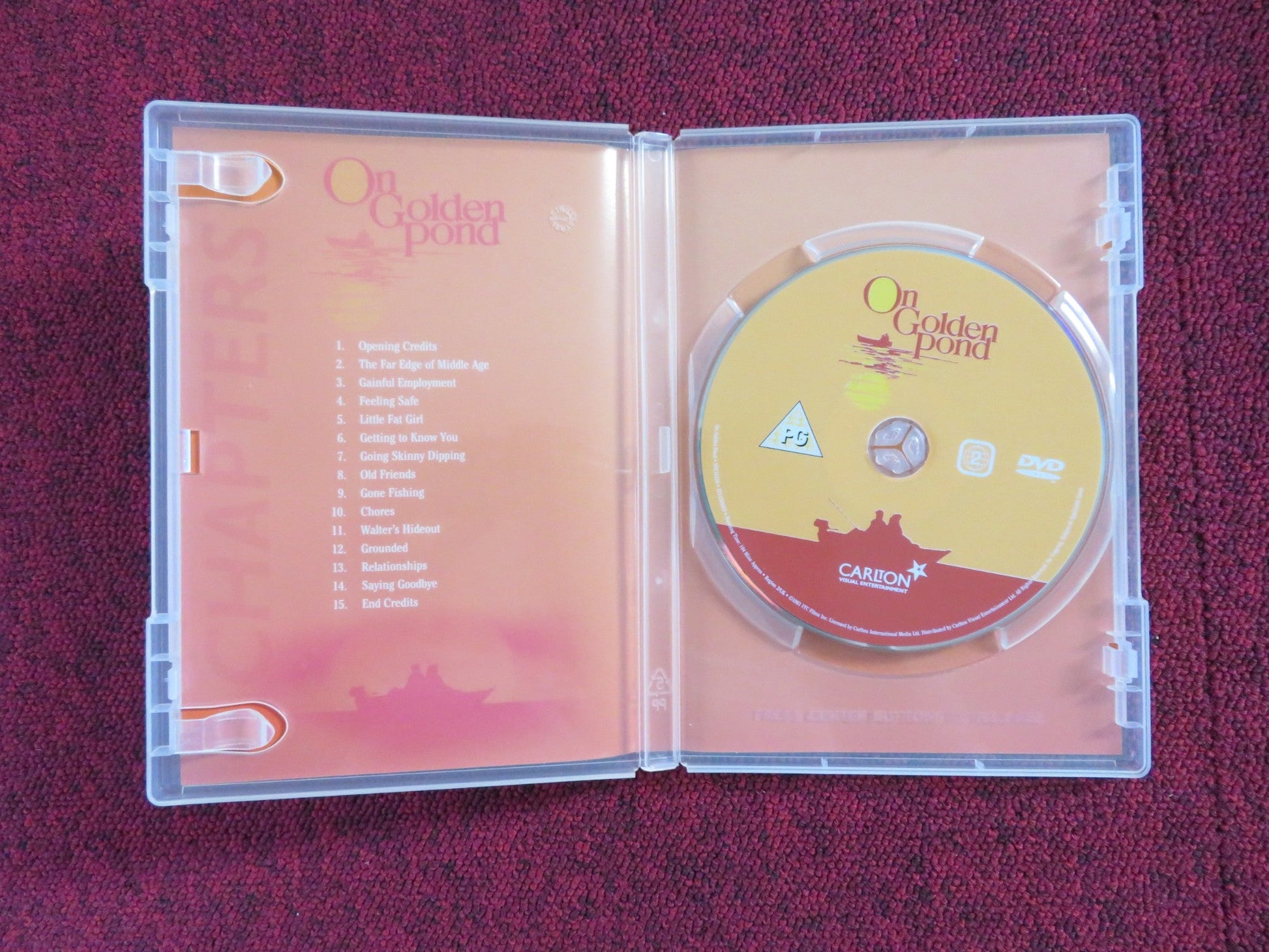 ON GOLDEN POND (DVD) KATHARINE HEPBURN HENRY FONDA 1981 REGION 2 Rendezvous Cinema Movie posters