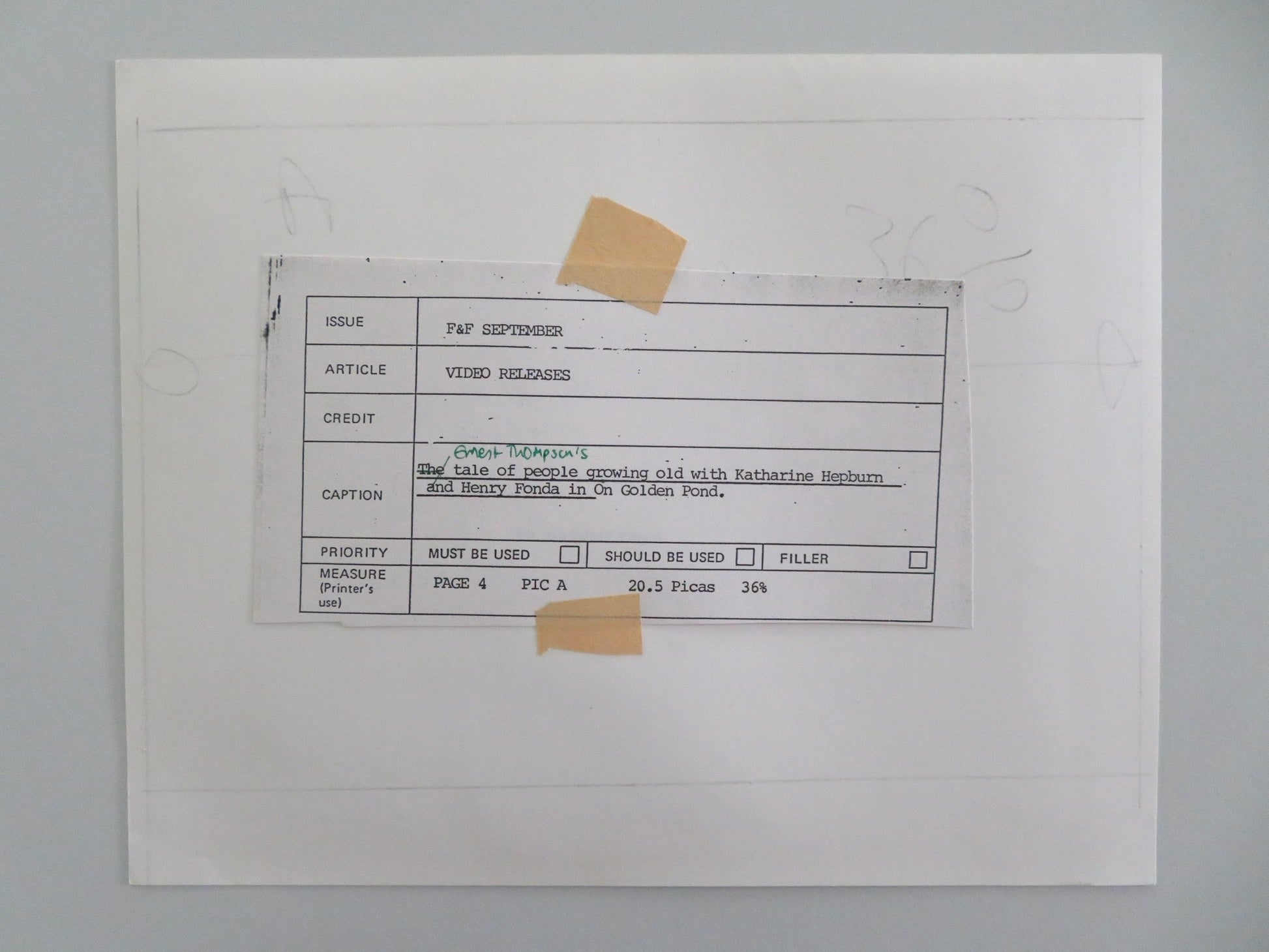 ON GOLDEN POND MOVIE STILL PHOTO HENRY FONDA KATHARINE HEPBURN 1981 Movie posters