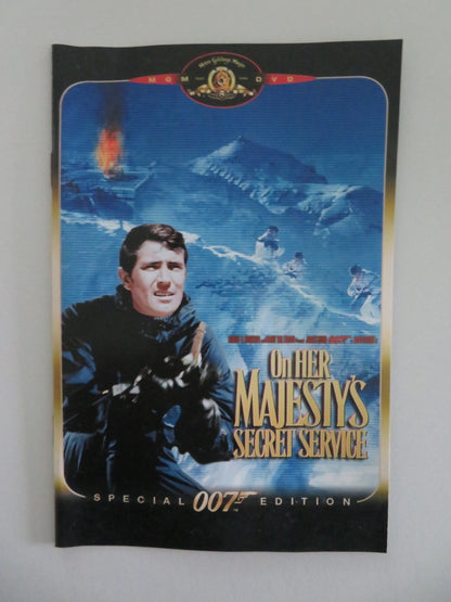 ON HER MAJESTY'S SECRET SERVICE - SPECIAL 007 EDITION (DVD) BOND 1969 REGION 2 Movie posters