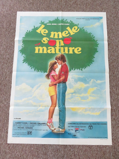 ON S'EN FOUT... NOUS ON S'AIME ITALIAN 2 FOGLIO POSTER ARIEL BESSE 1982 Rendezvous Cinema Movie posters