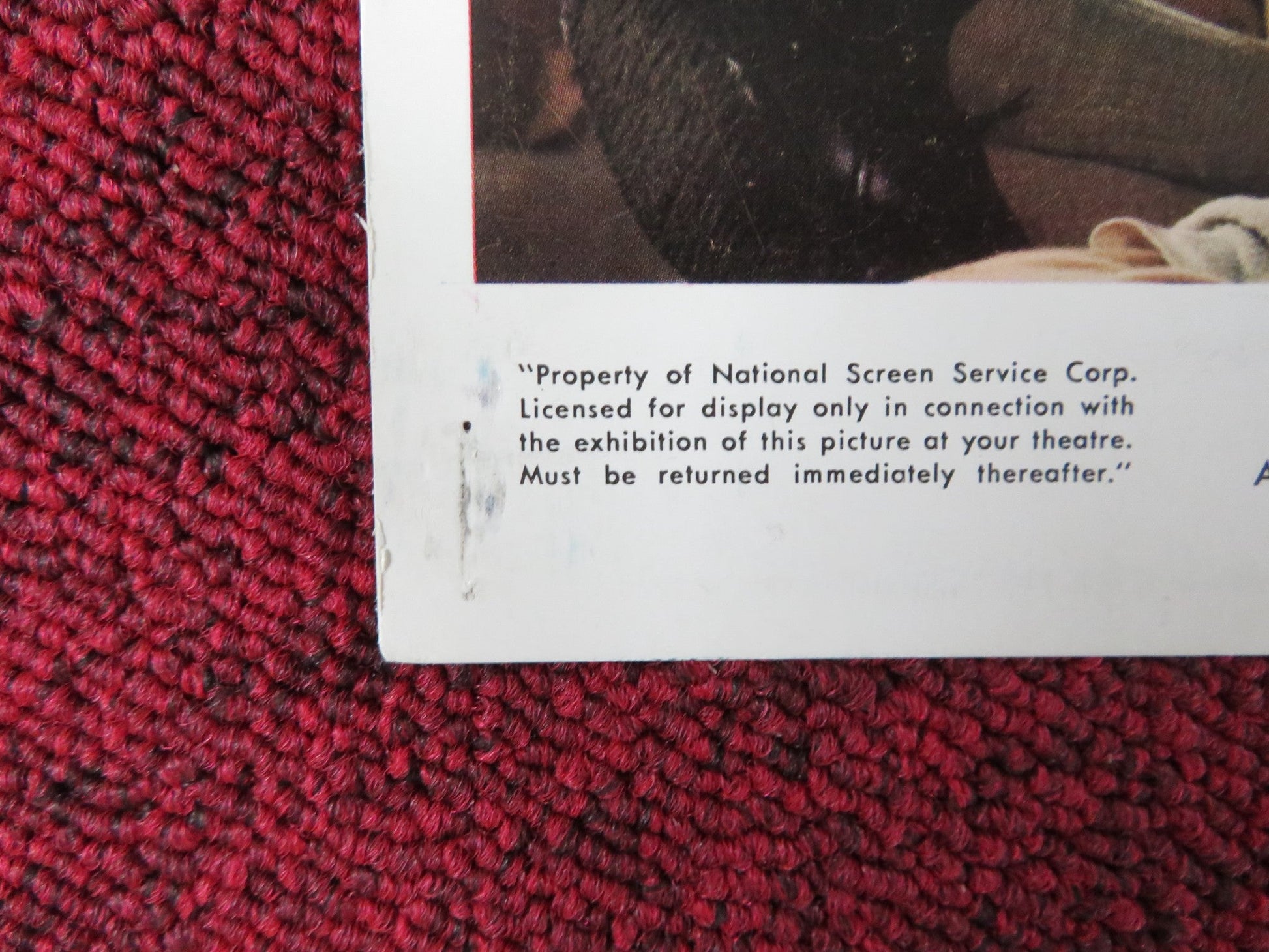 ON THE DOUBLE - C LOBBY CARD DANNY KAYE DANA WYNTER 1961 Rendezvous Cinema Movie posters