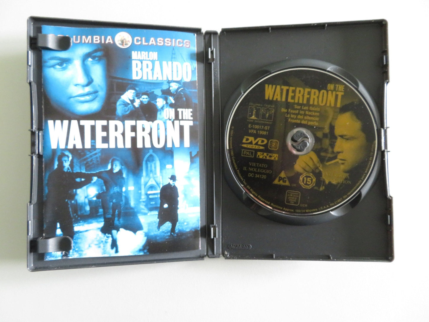ON THE WATERFRONT (DVD) MARLON BRANDO KARL MALDEN 1954 REGION 2 Rendezvous Cinema Movie posters