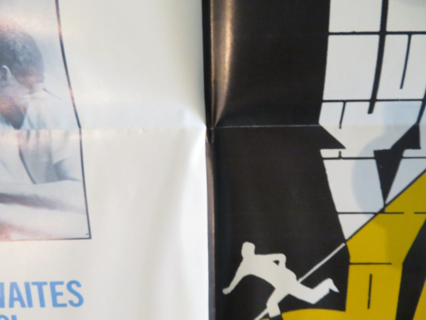 ON THE YARD FOLDED US ONE SHEET POSTER JOHN HEARD THOMAS G. WAITES 1978 Rendezvous Cinema Movie posters