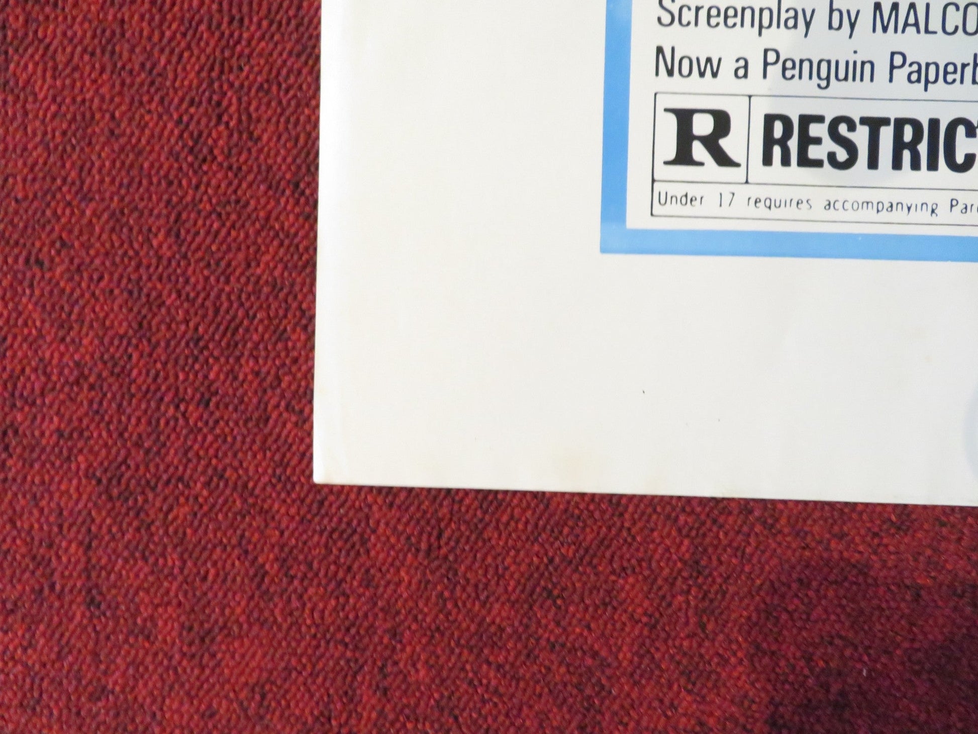 ON THE YARD FOLDED US ONE SHEET POSTER JOHN HEARD THOMAS G. WAITES 1978 Rendezvous Cinema Movie posters