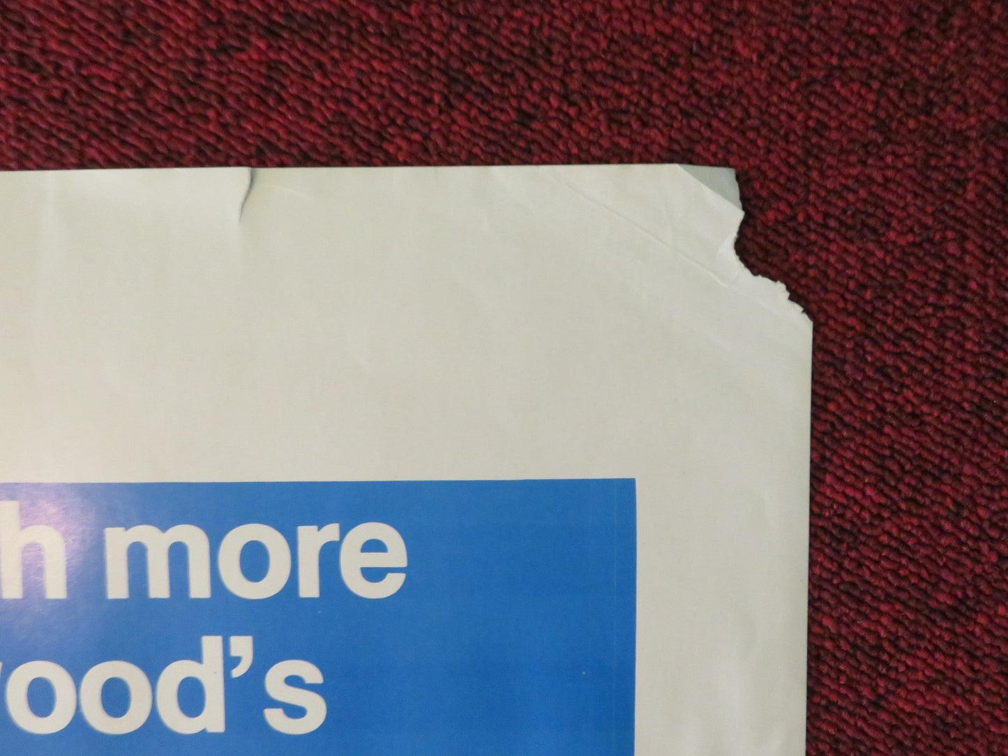 ON THE YARD FOLDED US ONE SHEET POSTER JOHN HEARD THOMAS G. WAITES 1978 Rendezvous Cinema Movie posters