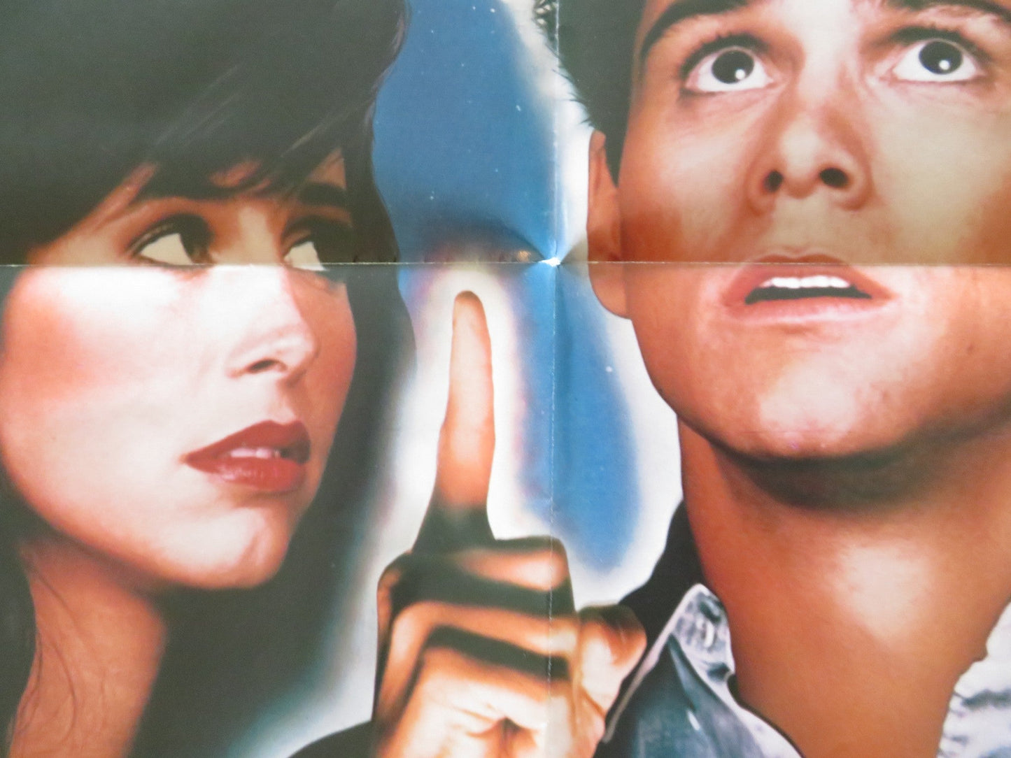 ONCE BITTEN FOLDED US ONE SHEET POSTER LAUREN HUTTON JIM CARREY 1985 Rendezvous Cinema Movie posters