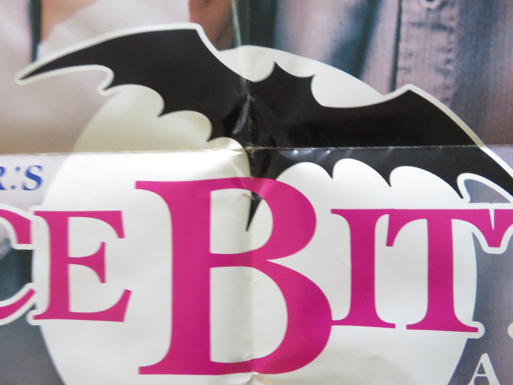 ONCE BITTEN FOLDED US ONE SHEET POSTER LAUREN HUTTON JIM CARREY 1985 Rendezvous Cinema Movie posters