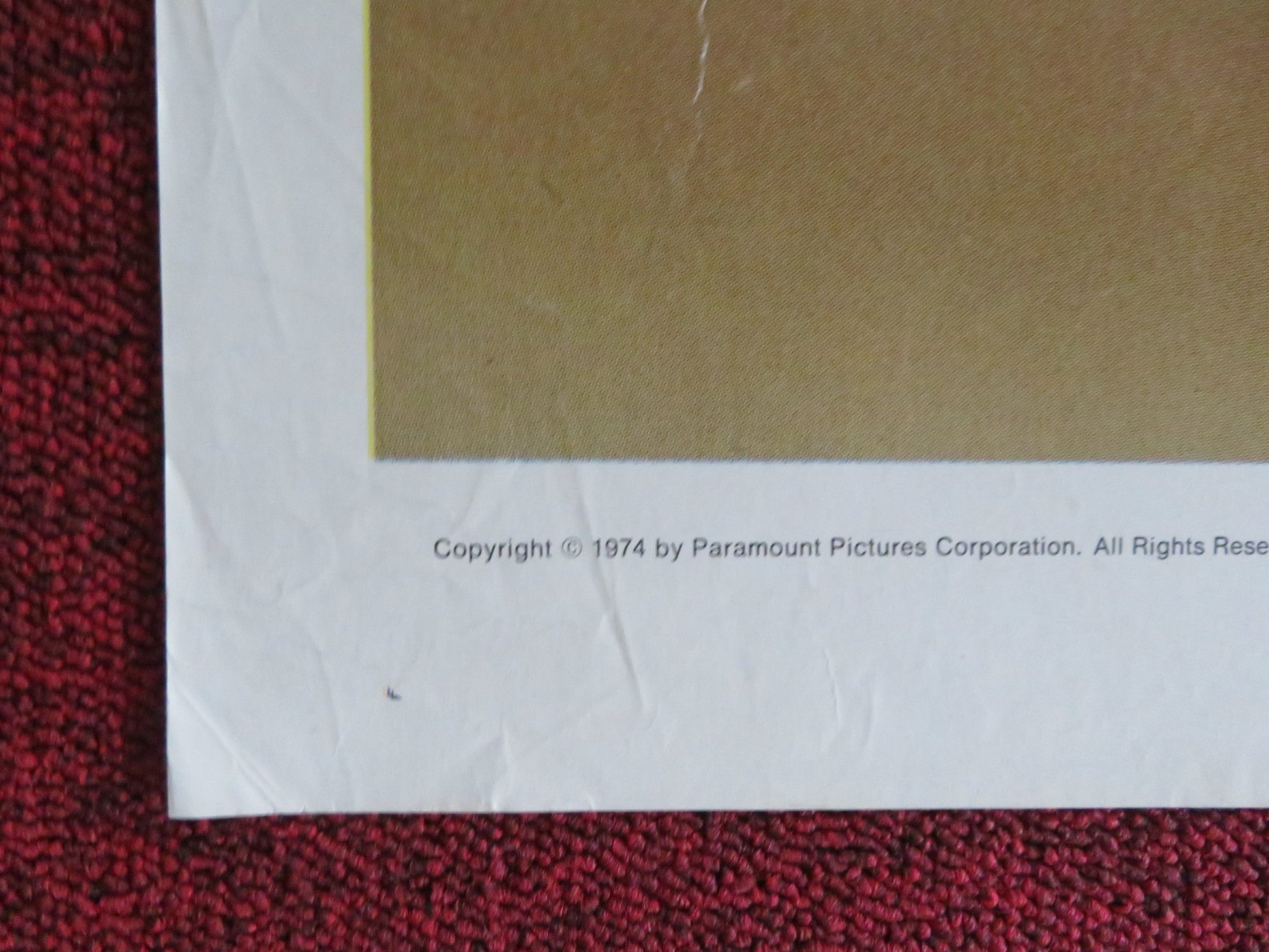 ONCE IS NOT ENOUGH - B TEASER FOLDED US ONE SHEET POSTER KIRK DOUGLAS 1975 Rendezvous Cinema Movie posters