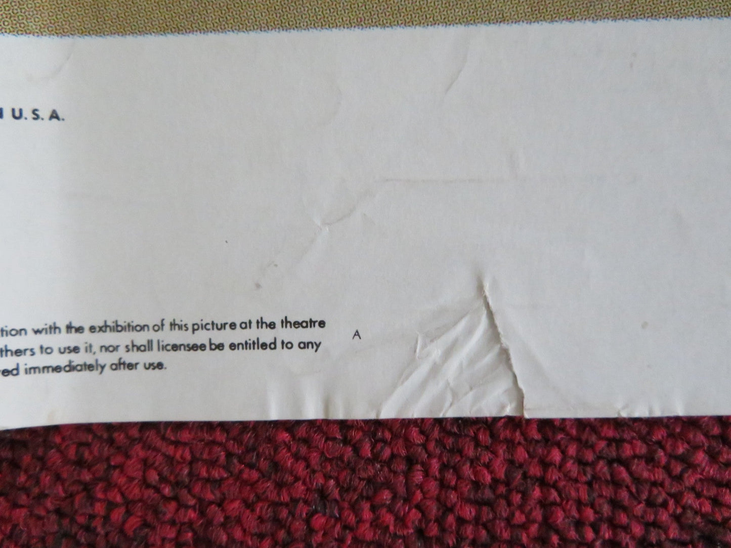 ONCE IS NOT ENOUGH - B TEASER FOLDED US ONE SHEET POSTER KIRK DOUGLAS 1975 Rendezvous Cinema Movie posters