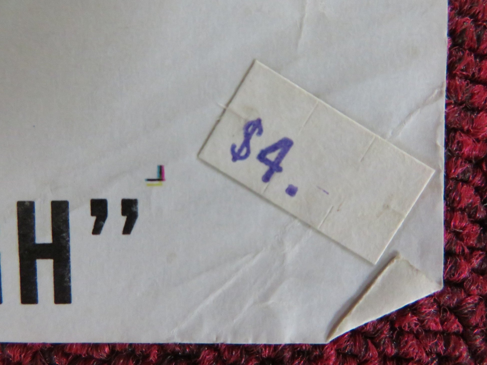 ONCE IS NOT ENOUGH - B TEASER FOLDED US ONE SHEET POSTER KIRK DOUGLAS 1975 Rendezvous Cinema Movie posters