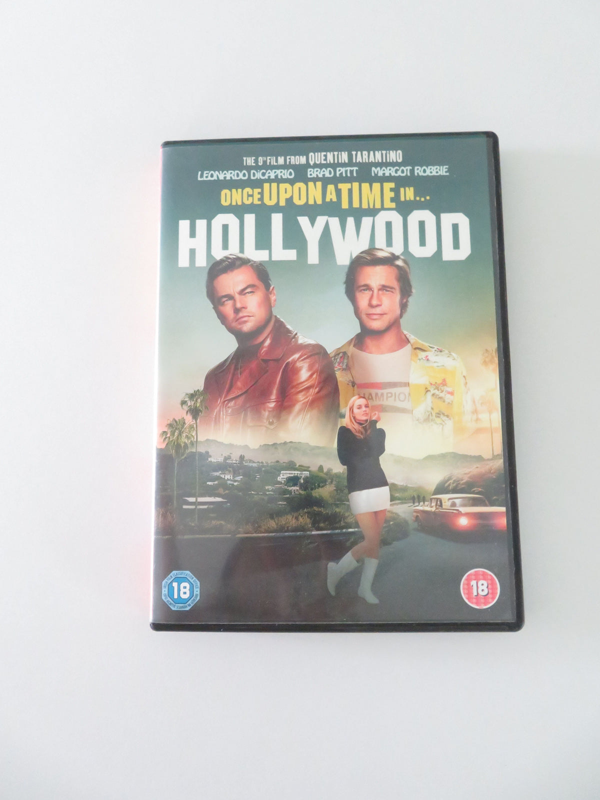 Once Upon a Time... in Hollywood (DVD) Leonardo DiCaprio Brad Pitt 2019 Region 2 Movie posters