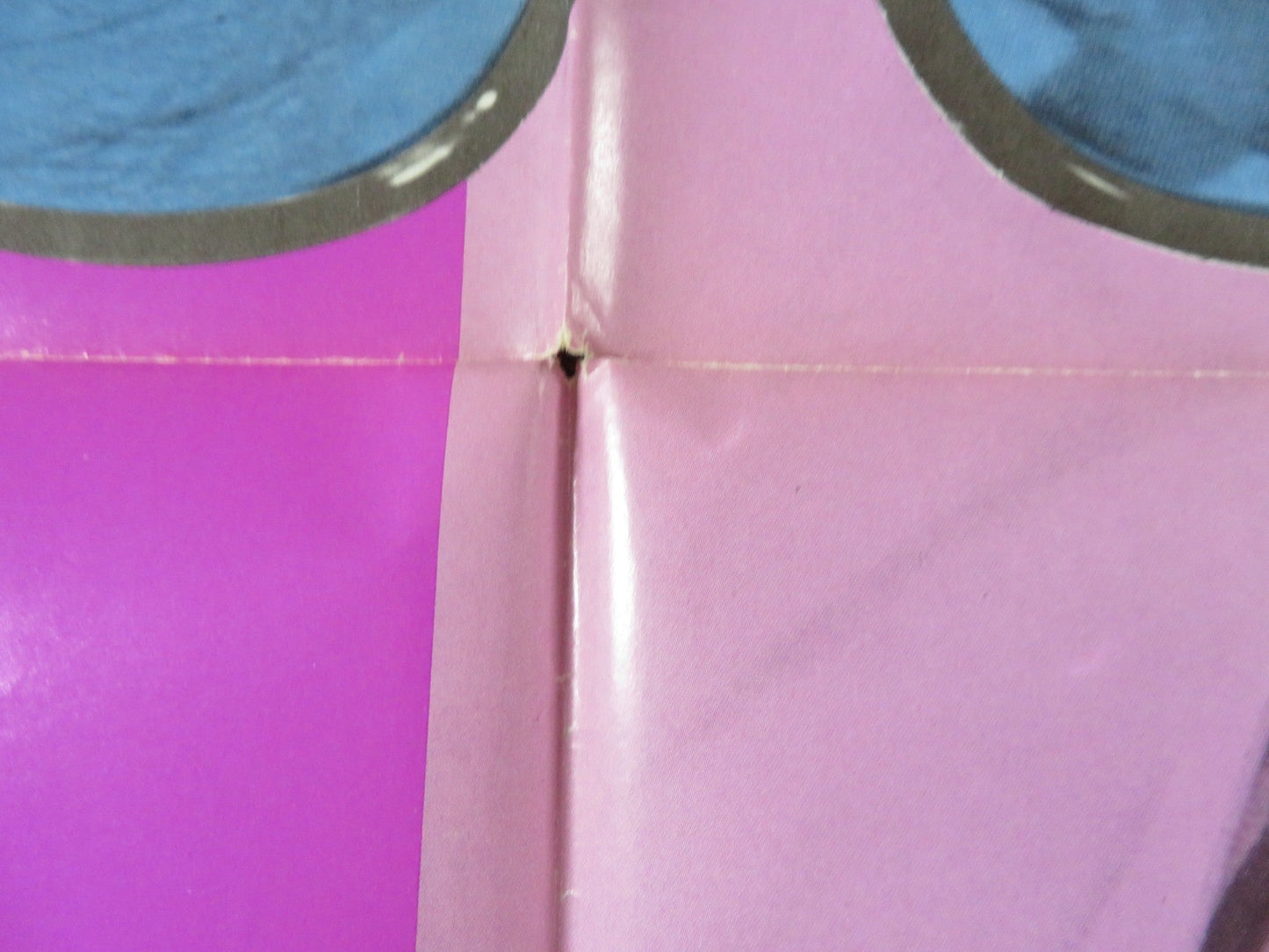 ONCE YOU KISS A STRANGER... FOLDED US ONE SHEET POSTER PAUL BURKE C. LYNLEY 1969 Rendezvous Cinema Movie posters