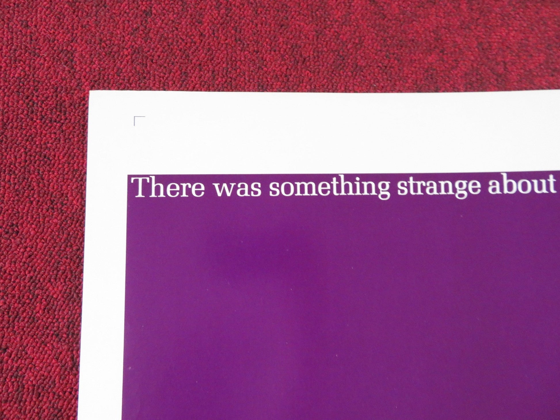 ONCE YOU KISS A STRANGER... FOLDED US ONE SHEET POSTER PAUL BURKE C. LYNLEY 1969 Rendezvous Cinema Movie posters