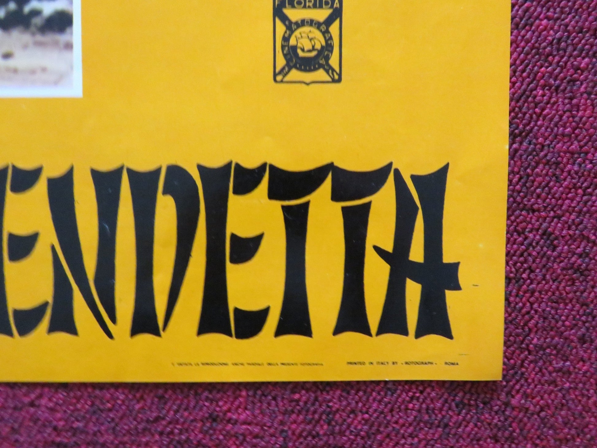 ONE ARMED SWORDSWOMAN - A ITALIAN FOTOBUSTA POSTER CHING - CHING CHANG 1973 Rendezvous Cinema Movie posters