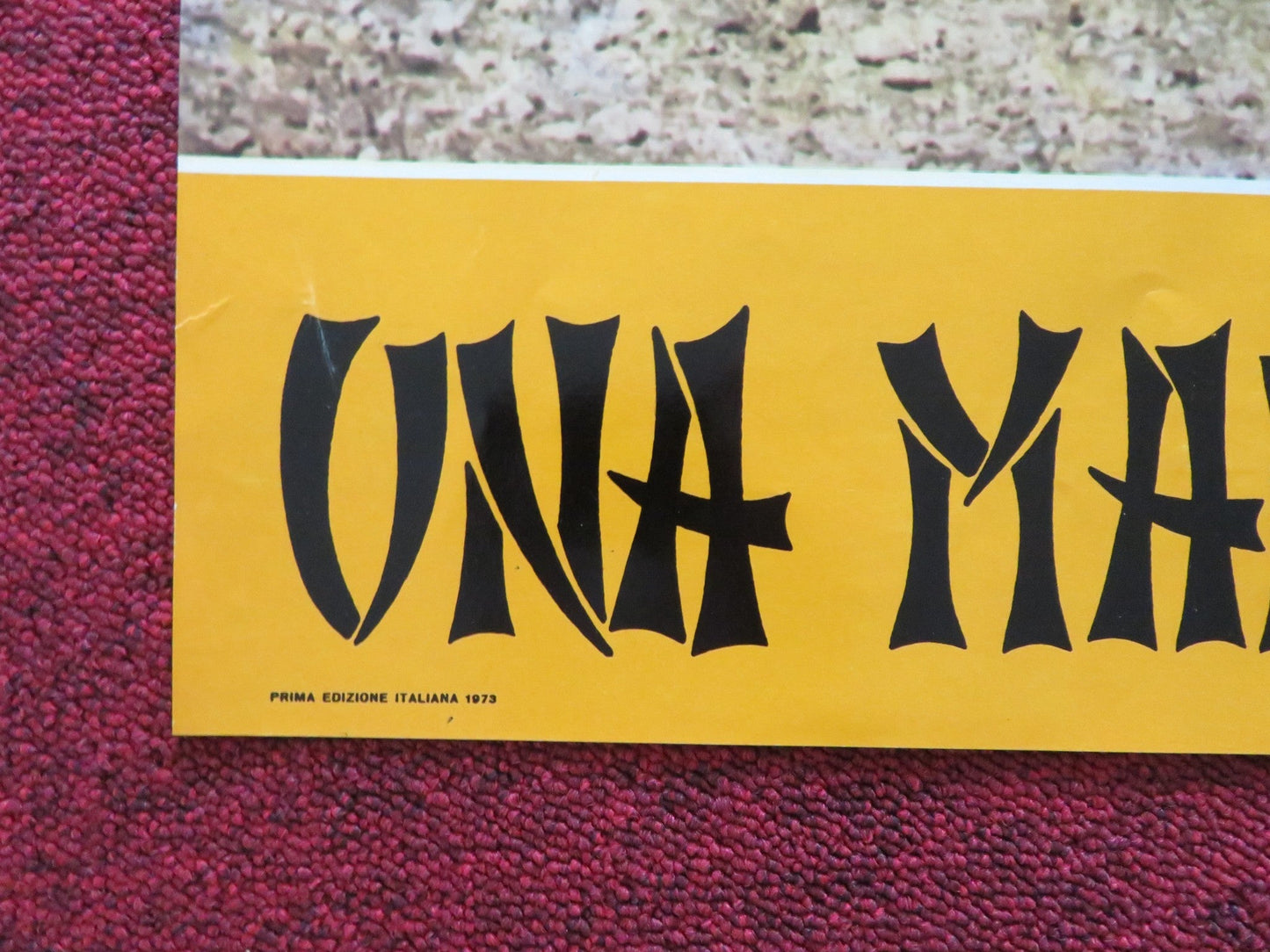 ONE ARMED SWORDSWOMAN - B ITALIAN FOTOBUSTA POSTER CHING - CHING CHANG 1973 Rendezvous Cinema Movie posters