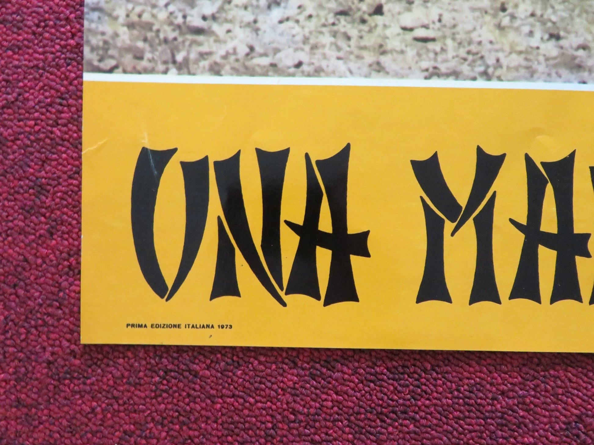 ONE ARMED SWORDSWOMAN - B ITALIAN FOTOBUSTA POSTER CHING - CHING CHANG 1973 Rendezvous Cinema Movie posters