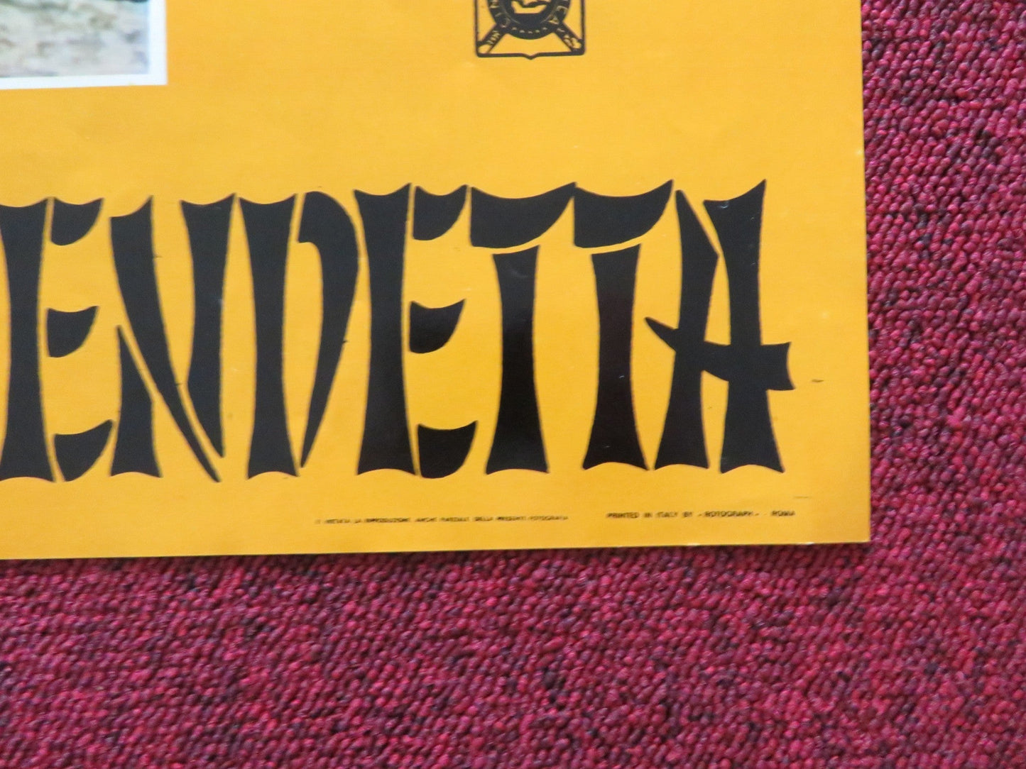 ONE ARMED SWORDSWOMAN - B ITALIAN FOTOBUSTA POSTER CHING - CHING CHANG 1973 Rendezvous Cinema Movie posters