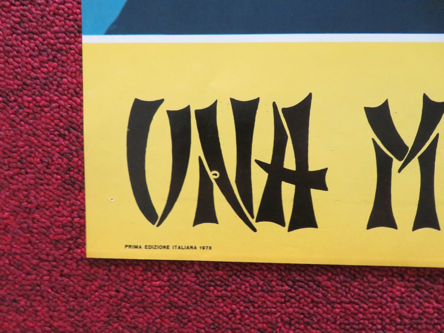 ONE ARMED SWORDSWOMAN - C ITALIAN FOTOBUSTA POSTER CHING - CHING CHANG 1973 Rendezvous Cinema Movie posters