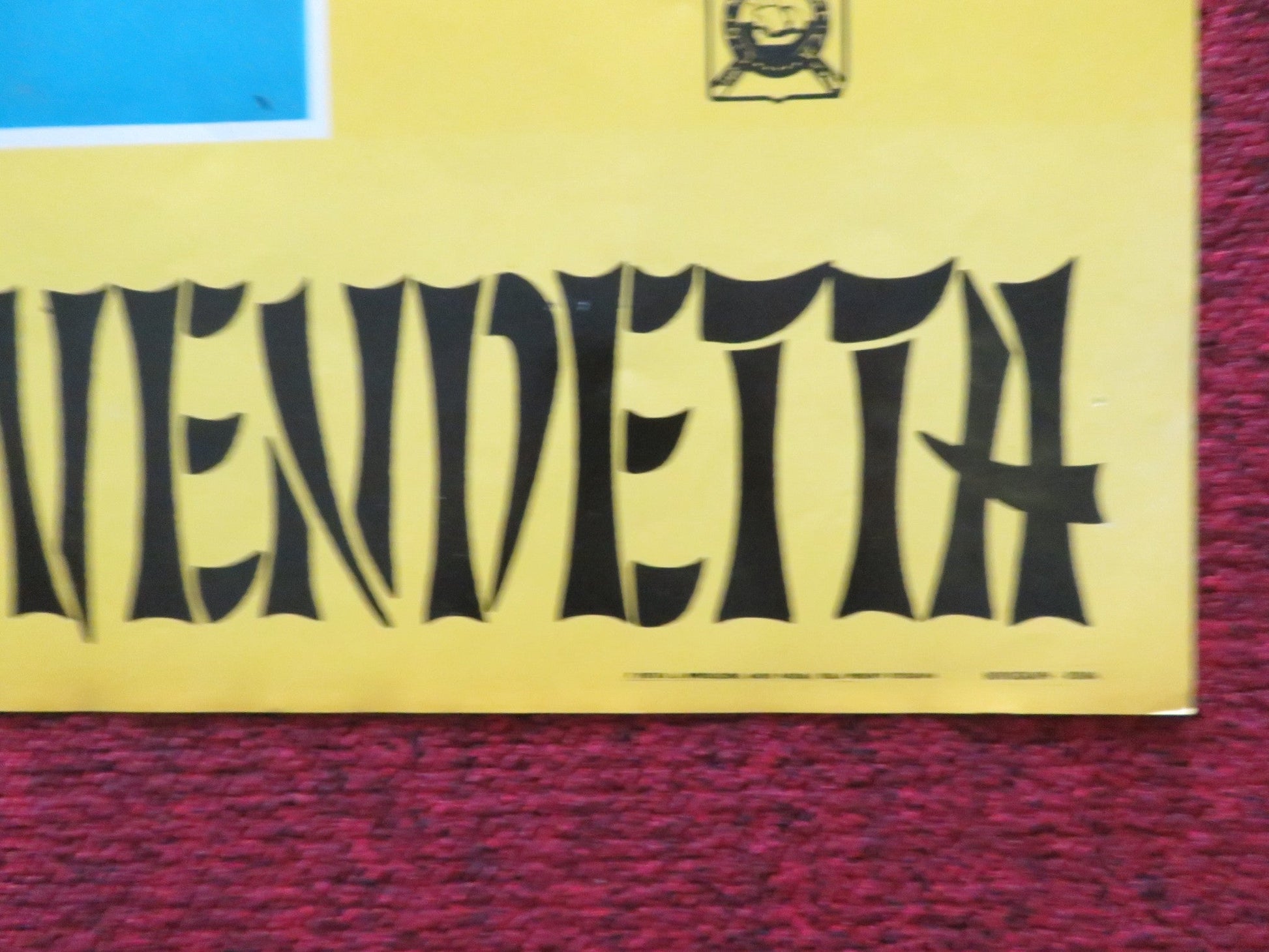 ONE ARMED SWORDSWOMAN - C ITALIAN FOTOBUSTA POSTER CHING - CHING CHANG 1973 Rendezvous Cinema Movie posters