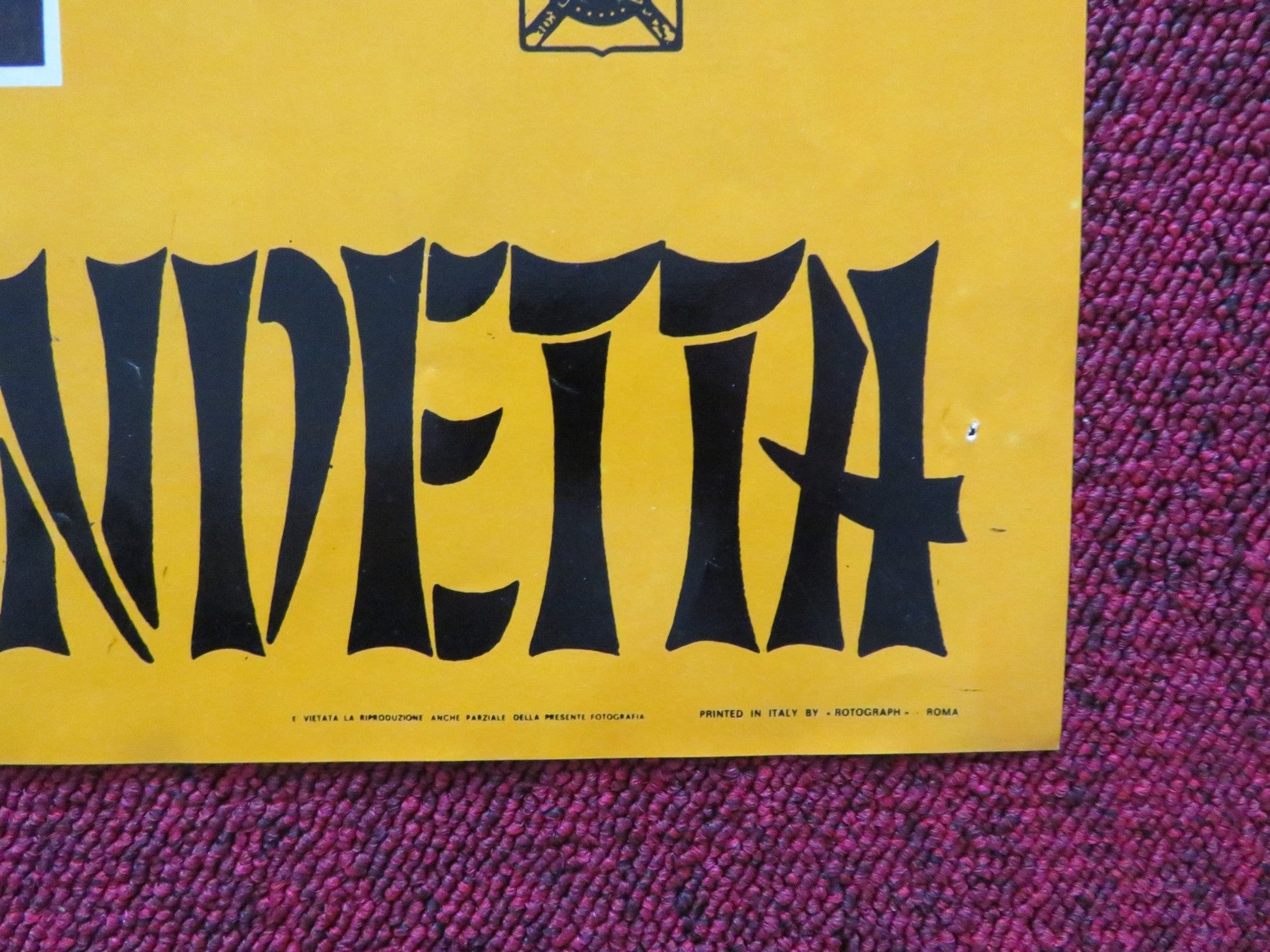 ONE ARMED SWORDSWOMAN - D ITALIAN FOTOBUSTA POSTER CHING - CHING CHANG 1973 Rendezvous Cinema Movie posters