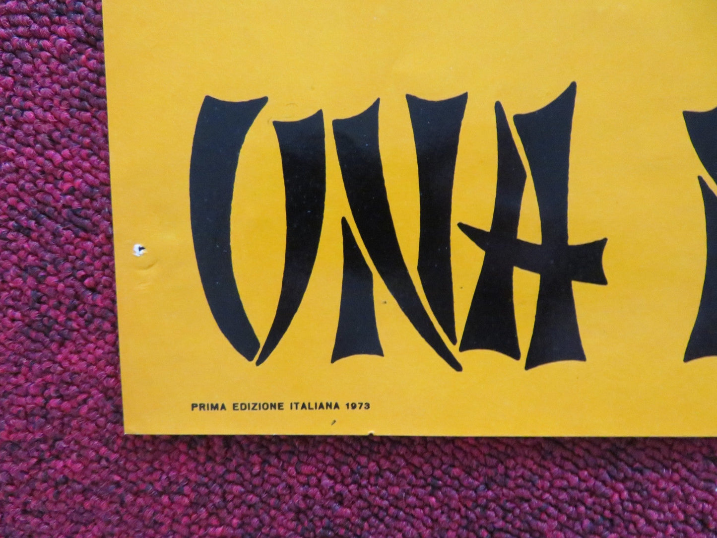 ONE ARMED SWORDSWOMAN - E ITALIAN FOTOBUSTA POSTER CHING - CHING CHANG 1973 Rendezvous Cinema Movie posters