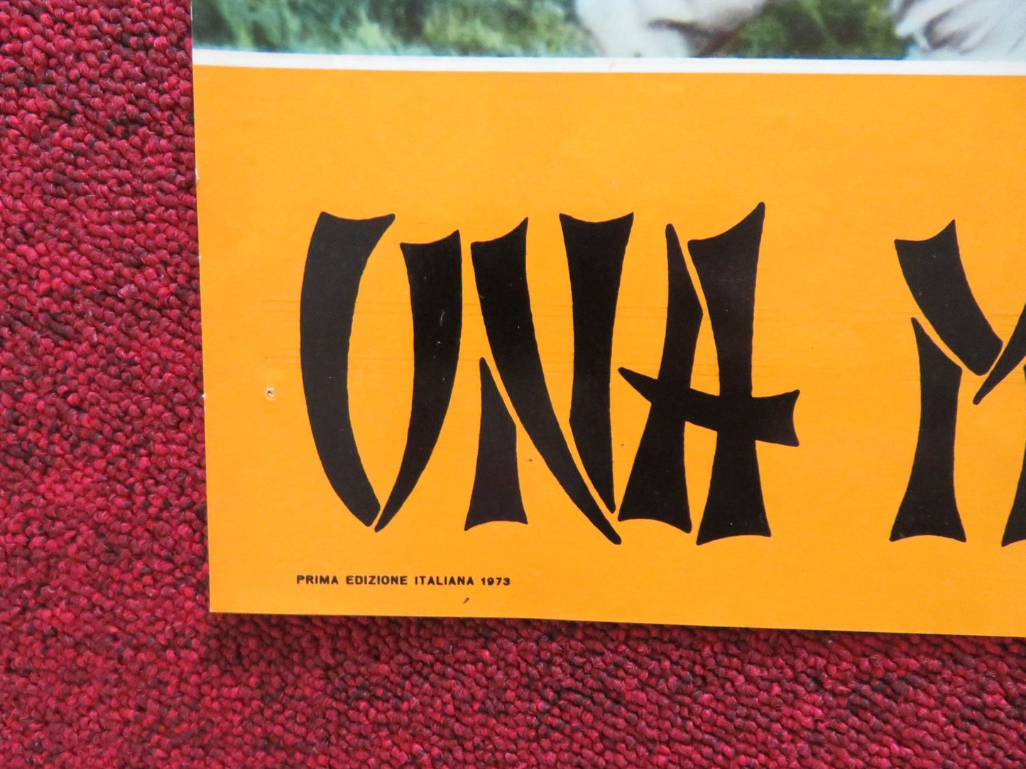 ONE ARMED SWORDSWOMAN - H ITALIAN FOTOBUSTA POSTER CHING - CHING CHANG 1973 Rendezvous Cinema Movie posters