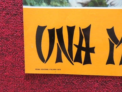 ONE ARMED SWORDSWOMAN - H ITALIAN FOTOBUSTA POSTER CHING - CHING CHANG 1973 Rendezvous Cinema Movie posters