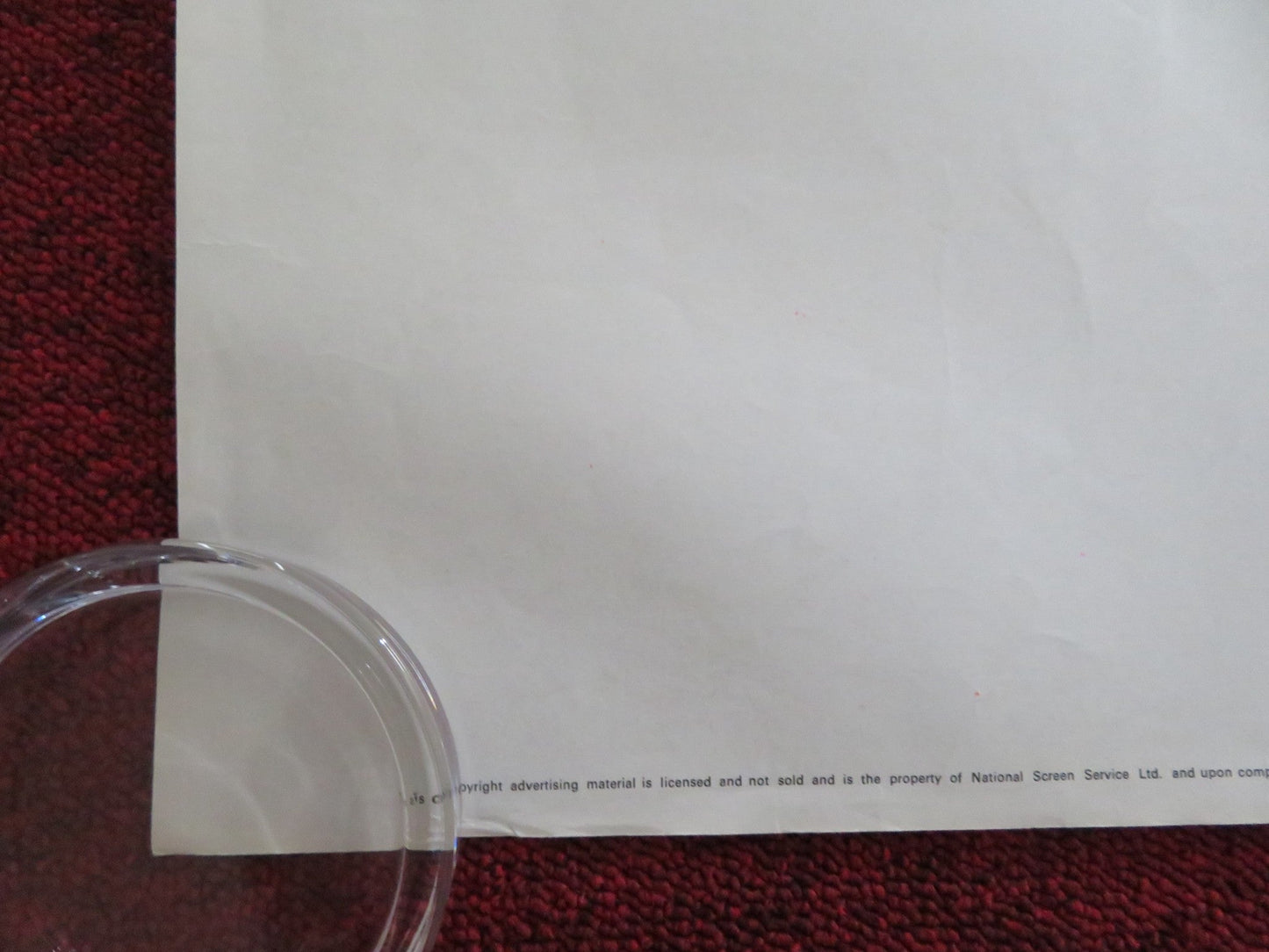 ONE BRIEF SUMMER UK QUAD ROLLED POSTER CLIFFORD EVANS PETER EGAN 1971 Rendezvous Cinema Movie posters