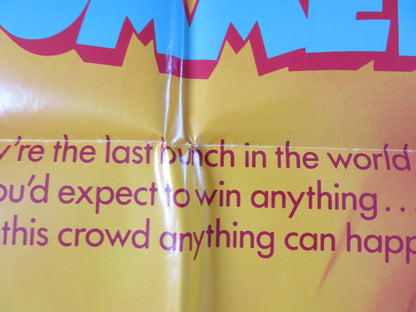 ONE CRAZY SUMMER FOLDED US ONE SHEET POSTER JOHN CUSACK LINDA WARREN 1986 Rendezvous Cinema Movie posters