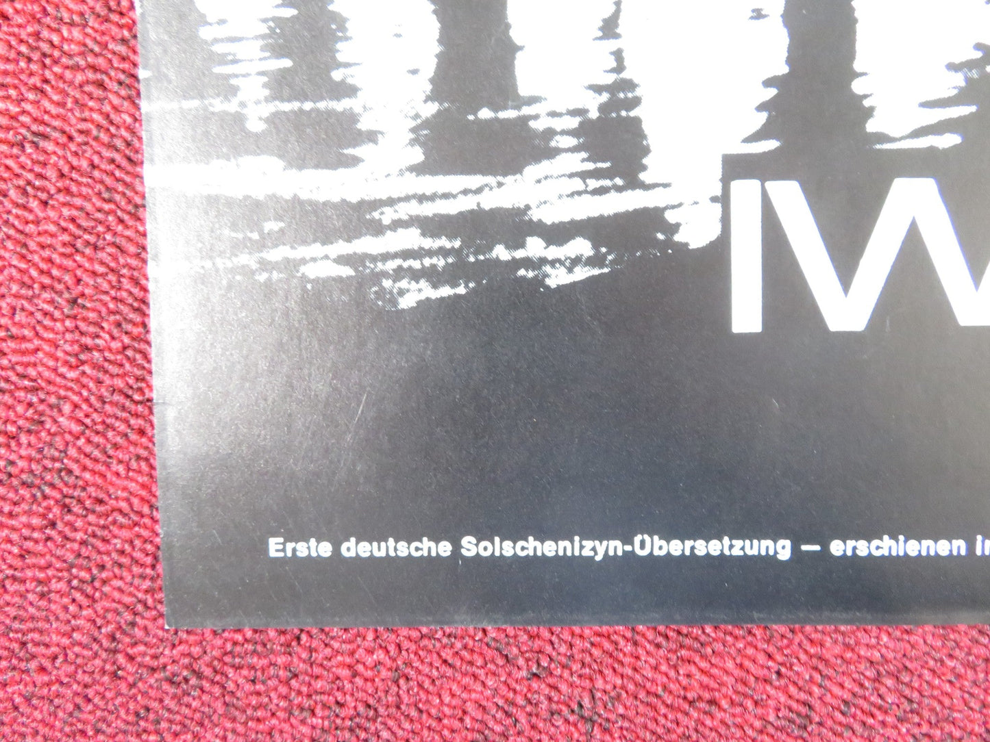 ONE DAY IN THE LIFE OF IVAN DENISOVICH GERMAN A1 POSTER FOLDED T. COURTENAY 1974 Rendezvous Cinema Movie posters