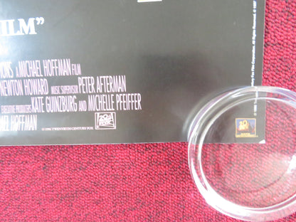 ONE FINE DAY VHS VIDEO POSTER ROLLED GEORGE CLOONEY MICHELLE PFEIFFER 1996 Rendezvous Cinema Movie posters