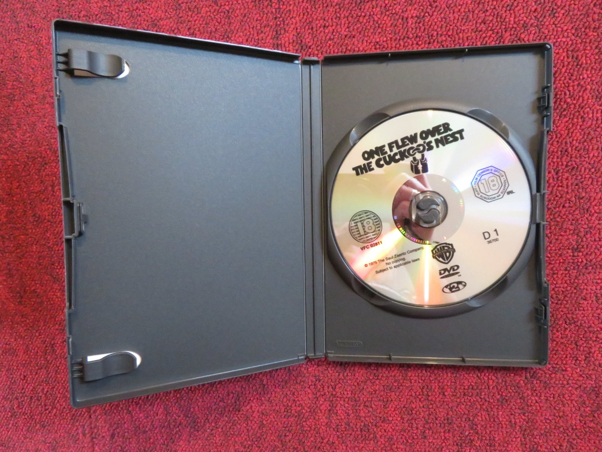 ONE FLEW OVER THE CUCKOO'S NEST (DVD) JACK NICHOLSON LOUISE FLETCH 1975 REGION 2 Rendezvous Cinema Movie posters