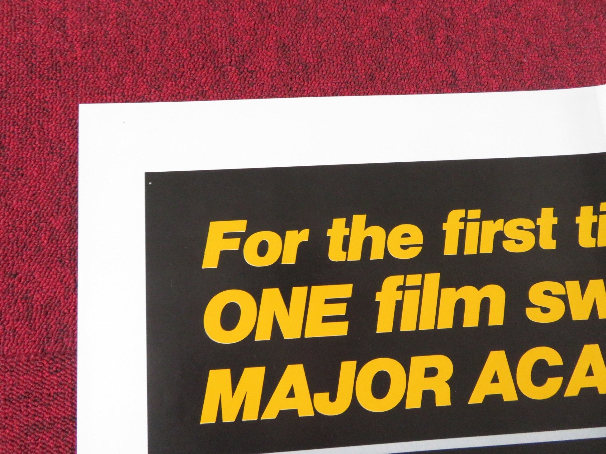 ONE FLEW OVER THE CUCKOO'S NEST FOLDED US ONE SHEET POSTER JACK NICHOLSON 1975 Rendezvous Cinema Movie posters