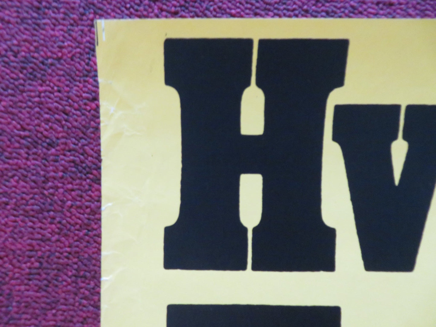 ONE MORE TRAIN TO ROB DANISH POSTER ROLLED GEORGE PEPPARD DIANA MULDAUR 1971 Rendezvous Cinema Movie posters