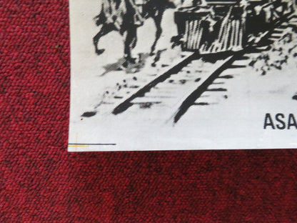 ONE MORE TRAIN TO ROB DANISH POSTER ROLLED GEORGE PEPPARD DIANA MULDAUR 1971 Rendezvous Cinema Movie posters