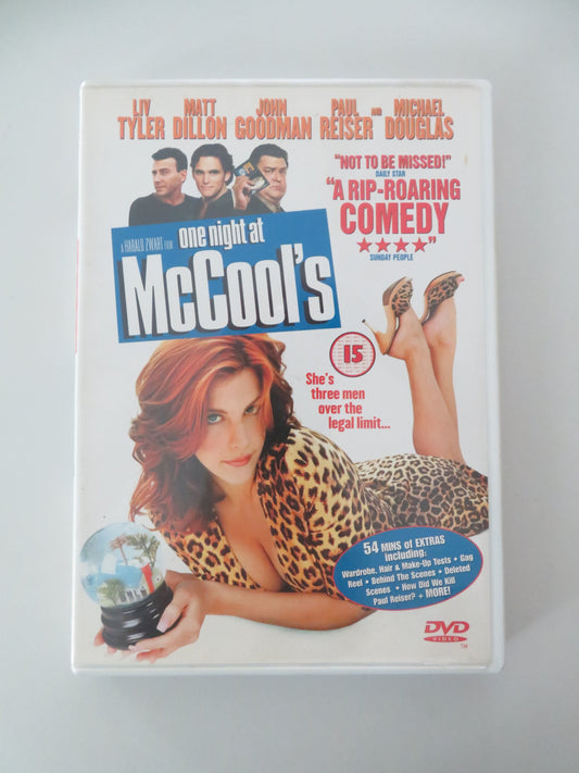 One Night at McCool's (DVD) Liv Tyler Matt Dillon Mary Jo Smith 2001 Region 2 Movie posters