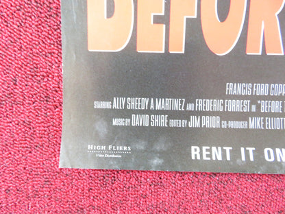 ONE NIGHT STAND VHS VIDEO POSTER ALLY SHEEDY A. MARTINEZ 1995 Rendezvous Cinema Movie posters