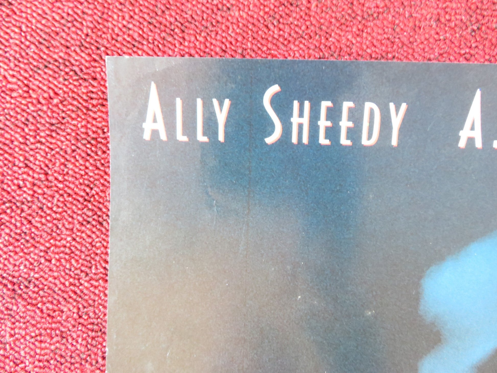 ONE NIGHT STAND VHS VIDEO POSTER ALLY SHEEDY A. MARTINEZ 1995 Rendezvous Cinema Movie posters