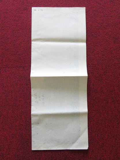 ONE ON ONE - A FOLDED US ONE SHEET POSTER ROBBY BENSON ANNETTE O'TOOLE 1977 Rendezvous Cinema Movie posters