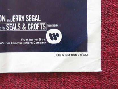 ONE ON ONE - A FOLDED US ONE SHEET POSTER ROBBY BENSON ANNETTE O'TOOLE 1977 Rendezvous Cinema Movie posters